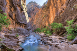 view of the river and banks